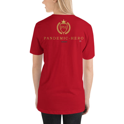"PANDEMIC - HERO - 7" Short-Sleeve Unisex T-Shirt