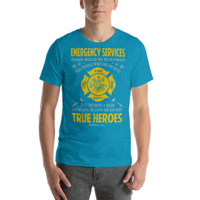 ''EMERGENCY SERVICES" Short-Sleeve Unisex T-Shirt
