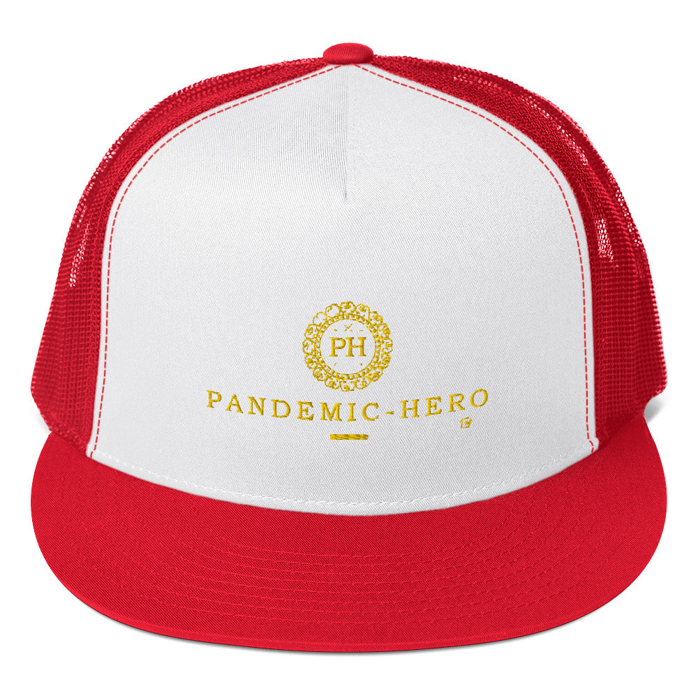"PANDEMIC-HERO-3" Trucker Cap