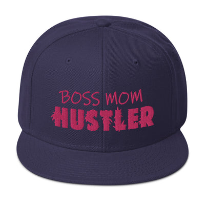 BOSS MOM HUSTLER Snapback Cap
