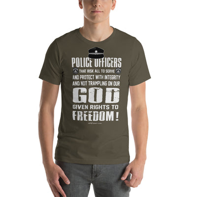 "OFFICERS" Short-Sleeve Unisex T-Shirt