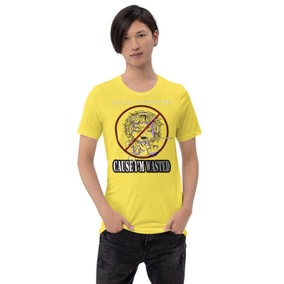 STINKE KUSH LOSER HEAD bw Short-Sleeve Unisex T-Shirt