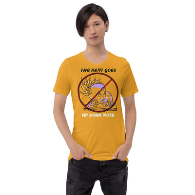 CRAZE KUSH LOSER HEAD bw Short-Sleeve Unisex T-Shirt