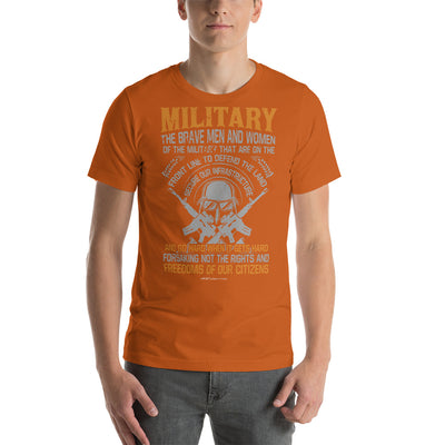 "MILITARY" Short-Sleeve Unisex T-Shirt