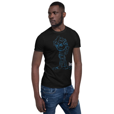 FUNNE KUSH PRAK Mode bw Short-Sleeve Unisex T-Shirt