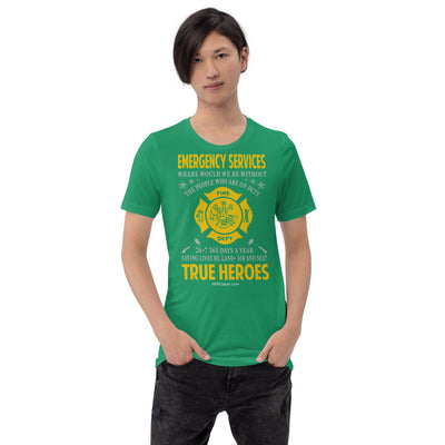 "EMERGENCY SERVICES" Short-Sleeve Unisex T-Shirt